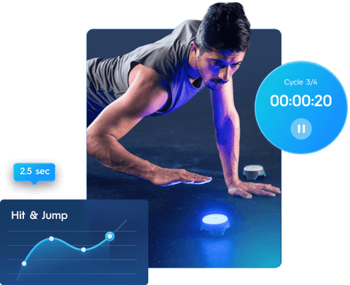 BlazePod Flash Reflex Training System for All Types of Sports